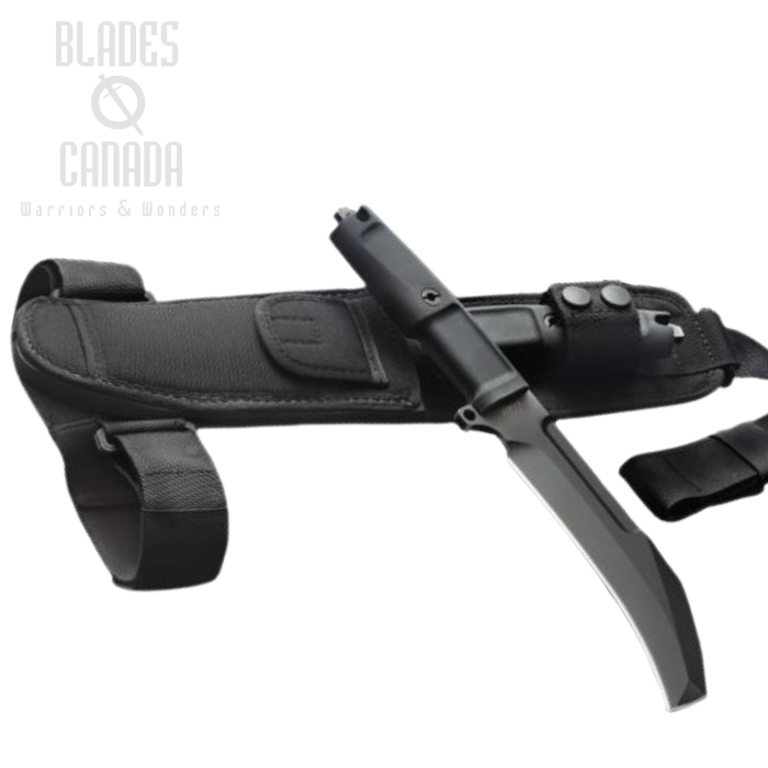 Extrema Ratio Corvo Fixed Blade Knife, Bohler N690, Nylon Leg Sheath